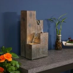 Hot Sale β Sunnydaze Decor Sunnydaze Indoor Home Office Polyresin Faux Wooden Tiered Columns Tabletop Fountain with LED Lights - 13" π 14 Hot Sale β Sunnydaze Decor Sunnydaze Indoor Home Office Polyresin Faux Wooden Tiered Columns Tabletop Fountain with LED Lights - 13" π -Garden Decor Shop unnamed file 7691