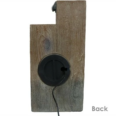 Hot Sale β Sunnydaze Decor Sunnydaze Indoor Home Office Polyresin Faux Wooden Tiered Columns Tabletop Fountain with LED Lights - 13" π 11 Hot Sale β Sunnydaze Decor Sunnydaze Indoor Home Office Polyresin Faux Wooden Tiered Columns Tabletop Fountain with LED Lights - 13" π - Image 9