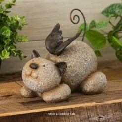 Flash Sale ❤️ Evergreen 9'' Memorial Cat Statue 😀 -Garden Decor Shop unnamed file 770