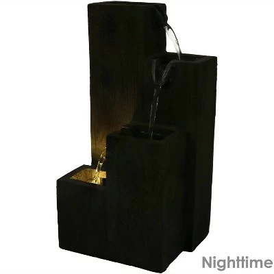 Hot Sale β Sunnydaze Decor Sunnydaze Indoor Home Office Polyresin Faux Wooden Tiered Columns Tabletop Fountain with LED Lights - 13" π 13 Hot Sale β Sunnydaze Decor Sunnydaze Indoor Home Office Polyresin Faux Wooden Tiered Columns Tabletop Fountain with LED Lights - 13" π - Image 11