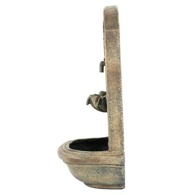 Best deal 🥰 Sunnydaze Decor Sunnydaze 27"H Solar Only Polystone Seaside Outdoor Wall-Mount Water Fountain, Florentine Stone Finish 🔔 10 Best deal 🥰 Sunnydaze Decor Sunnydaze 27"H Solar Only Polystone Seaside Outdoor Wall-Mount Water Fountain, Florentine Stone Finish 🔔 - Image 8