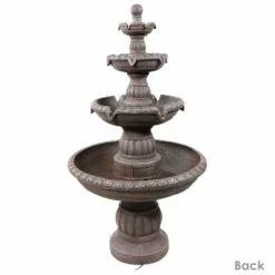 Budget 😀 Sunnydaze Decor Sunnydaze 49"H Electric Fiberglass and Resin 4-Tier Mediterranean Outdoor Water Fountain ✔️ -Garden Decor Shop unnamed file 7746
