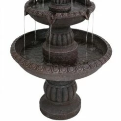Budget 😀 Sunnydaze Decor Sunnydaze 49"H Electric Fiberglass and Resin 4-Tier Mediterranean Outdoor Water Fountain ✔️ -Garden Decor Shop unnamed file 7750