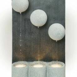 Best Sale 🥰 37" Harmonious 3-Tier Infinity Fountain With LED Lights - Alpine Corporation 👍 -Garden Decor Shop unnamed file 7766