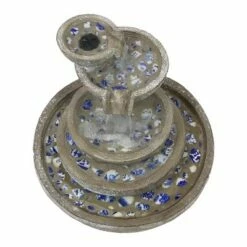 Best deal 😍 Sunnydaze Decor Sunnydaze 22" 5-Tier Mosaic Marvel Outdoor Water Fountain - Polystone Bowl Style 🎉 -Garden Decor Shop unnamed file 7795