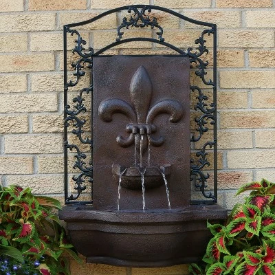 Best reviews of 𧨠Sunnydaze Decor Sunnydaze 33"H Solar-Powered Polystone French Lily Design Outdoor Wall-Mount Water Fountain, Weathered Iron Finish π₯° 3 Best reviews of 𧨠Sunnydaze Decor Sunnydaze 33"H Solar-Powered Polystone French Lily Design Outdoor Wall-Mount Water Fountain, Weathered Iron Finish π₯°
