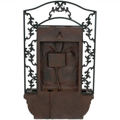 Best reviews of 𧨠Sunnydaze Decor Sunnydaze 33"H Solar-Powered Polystone French Lily Design Outdoor Wall-Mount Water Fountain, Weathered Iron Finish π₯° 6 Best reviews of 𧨠Sunnydaze Decor Sunnydaze 33"H Solar-Powered Polystone French Lily Design Outdoor Wall-Mount Water Fountain, Weathered Iron Finish π₯° - Image 4