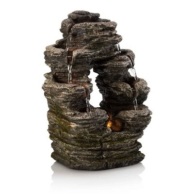 Best deal βοΈ Alpine Corporation Alpine 14" Layered Rock Fountain Brown 𧨠4 Best deal βοΈ Alpine Corporation Alpine 14" Layered Rock Fountain Brown 𧨠- Image 2
