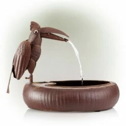 Cheapest π₯° Alpine Corporation 16" Iron Indoor/Outdoor Rustic Metal Toucan Water Fountain Yard Statue Brown π€© 9 Cheapest π₯° Alpine Corporation 16" Iron Indoor/Outdoor Rustic Metal Toucan Water Fountain Yard Statue Brown π€© -Garden Decor Shop unnamed file 7884