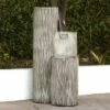 Best Pirce 😍 Alpine Corporation 41" Resin Outdoor Tiering Column Zen Fountain with LED Lights Gray 🤩 -Garden Decor Shop unnamed file 7955