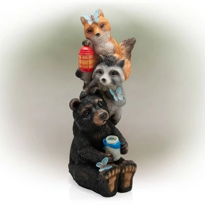 Best reviews of βοΈ Alpine Corporation 15" Polyresin Solar Nature Pals Statue with Butterflies and LED Lights π 4 Best reviews of βοΈ Alpine Corporation 15" Polyresin Solar Nature Pals Statue with Butterflies and LED Lights π - Image 2