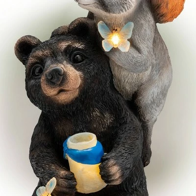 Best reviews of βοΈ Alpine Corporation 15" Polyresin Solar Nature Pals Statue with Butterflies and LED Lights π 7 Best reviews of βοΈ Alpine Corporation 15" Polyresin Solar Nature Pals Statue with Butterflies and LED Lights π - Image 5