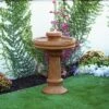 Budget 🎉 Alpine Corporation 29" Resin Outdoor 2-Tier Traditional Birdbath Water Fountain with LED Lights Brown 💯 -Garden Decor Shop unnamed file 8034