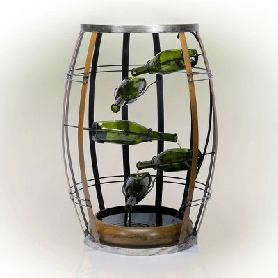 Best reviews of ๐ Alpine Corporation 31" Metal Fountain with Tiered Glass Bottles Brown ๐ 4 Best reviews of ๐ Alpine Corporation 31" Metal Fountain with Tiered Glass Bottles Brown ๐ - Image 2