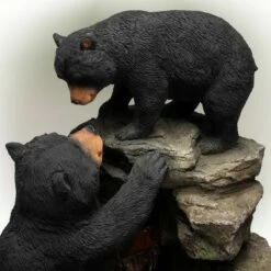 Deals 👍 Alpine Corporation 36" Resin Two Bears Climbing Waterfall Fountain with LED Lights Brown 🌟 -Garden Decor Shop unnamed file 8055