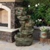 Deals 👏 Alpine Corporation 48" Resin Outdoor Multi-Tier Pristine Waterfall Fountain with LED Lights Dark Moss Green ❤️ -Garden Decor Shop unnamed file 8079
