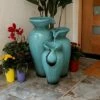 Outlet ✨ 21" Indoor/Outdoor Concrete Fountain Turquoise - Alpine Corporation ✨ -Garden Decor Shop unnamed file 8084
