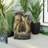 Top 10 👍 Alpine Corporation 52" Resin Waterfall Tree Trunk Fountain with LED Lights Taupe 🔔 -Garden Decor Shop unnamed file 8093