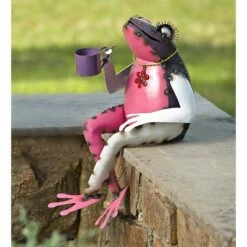Best reviews of 🎉 Plow & Hearth Recycled Metal Tea Frog Garden Art ⌛ -Garden Decor Shop unnamed file 81