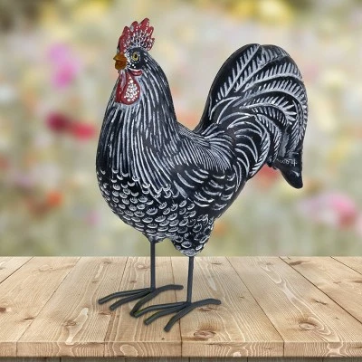 Best reviews of β 12.2" Resin Striped Rooster Statue Black and White - Exhart π₯ 3 Best reviews of β 12.2" Resin Striped Rooster Statue Black and White - Exhart π₯