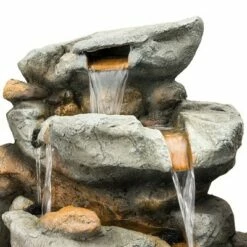 Discount ✔️ Alpine Corporation 50" Resin Tiered Rock Waterfall Fountain Gray ✨ 11 Discount ✔️ Alpine Corporation 50" Resin Tiered Rock Waterfall Fountain Gray ✨ -Garden Decor Shop unnamed file 8102