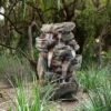 Promo 🛒 Alpine Corporation 52" Resin Rainforest Rock Tiered Fountain with LED Lights Bronze ✨ -Garden Decor Shop unnamed file 8121