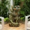 Top 10 ❤️ Cascading Stone Tower Fountain With Cool White LED Lights - Alpine Corporation 🌟 -Garden Decor Shop unnamed file 8136