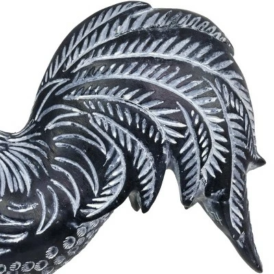 Best reviews of β 12.2" Resin Striped Rooster Statue Black and White - Exhart π₯ 7 Best reviews of β 12.2" Resin Striped Rooster Statue Black and White - Exhart π₯ - Image 5