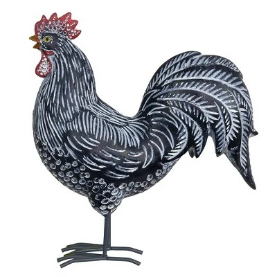 Best reviews of β 12.2" Resin Striped Rooster Statue Black and White - Exhart π₯ 8 Best reviews of β 12.2" Resin Striped Rooster Statue Black and White - Exhart π₯ - Image 6