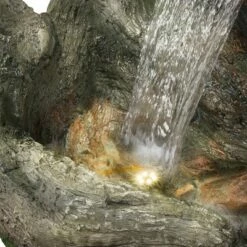 Outlet 🧨 Alpine Corporation 81" Resin Tiered Woodcut Fountain Brown ❤️ -Garden Decor Shop unnamed file 8154