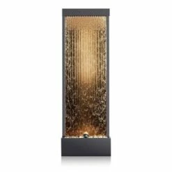 Cheap 🎁 Alpine Corporation 72" Metal Mirror Waterfall Fountain with Stones and Lights Bronze 👍 -Garden Decor Shop unnamed file 8200