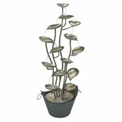 Buy 🔥 Rain Forest Leaves Cascading Metal Fountain - Acorn Hollow ✔️ -Garden Decor Shop unnamed file 8249