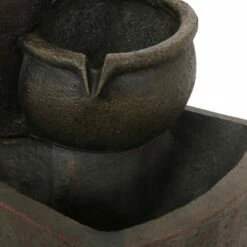 Best deal 😉 30.75" Bochas Faux Stone Fountain - Christopher Knight Home 🔔 -Garden Decor Shop unnamed file 8341