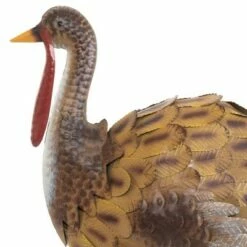 Outlet β 24.5" Metal Statue Tom the Turkey - Evergreen π