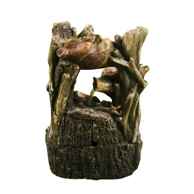 Best reviews of 𧨠HI-LINE GIFT LTD 11" Tree Trunk Tabletop Water Fountain with 3 Leaves and LED Light Brown - Hi-Line Gift π― 2 Best reviews of 𧨠HI-LINE GIFT LTD 11" Tree Trunk Tabletop Water Fountain with 3 Leaves and LED Light Brown - Hi-Line Gift π―