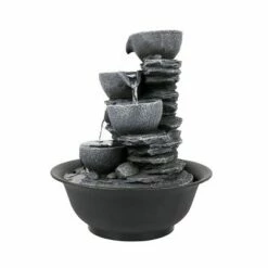Promo π 10.6" Indoor Tabletop 4 Tier Rock Fall Zen Fountain - Watnature π 13 Promo π 10.6" Indoor Tabletop 4 Tier Rock Fall Zen Fountain - Watnature π -Garden Decor Shop unnamed file 8416