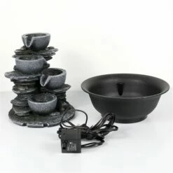 Promo π 10.6" Indoor Tabletop 4 Tier Rock Fall Zen Fountain - Watnature π 15 Promo π 10.6" Indoor Tabletop 4 Tier Rock Fall Zen Fountain - Watnature π -Garden Decor Shop unnamed file 8418