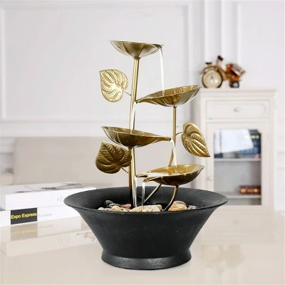 Promo π 12.2" Indoor Tabletop Lotus Leaf Relaxation Waterfall Fountain - Watnature βοΈ 6 Promo π 12.2" Indoor Tabletop Lotus Leaf Relaxation Waterfall Fountain - Watnature βοΈ - Image 4