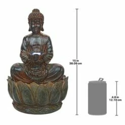 Buy 🥰 Design Toscano Endless Serenity Buddha Sculptural Fountain - Bronze ✔️ -Garden Decor Shop unnamed file 8442