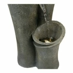 Deals 🛒 Watnature 24" Indoor/Outdoor Cascading Modern Sphere Zen Fountain Gray 🎉 -Garden Decor Shop unnamed file 8469