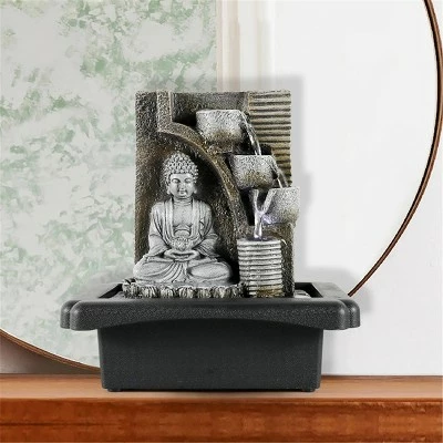 Buy π 10.6" Indoor Tabletop Rock Cascading Fountain - Watnature β 3 Buy π 10.6" Indoor Tabletop Rock Cascading Fountain - Watnature β