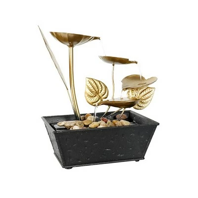 Best Sale βοΈ 9" Indoor Tabletop Lotus Leafe Water Fountain - Watnature π 6 Best Sale βοΈ 9" Indoor Tabletop Lotus Leafe Water Fountain - Watnature π - Image 4