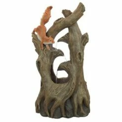 Best Pirce 🤩 Design Toscano Tree Squirrel Cascading Sculptural Fountain - Multicolored 🎁 -Garden Decor Shop unnamed file 8572
