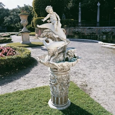 Cheap π₯° Design Toscano Young Poseidon Sculptural Fountain - Off-White β€οΈ 3 Cheap π₯° Design Toscano Young Poseidon Sculptural Fountain - Off-White β€οΈ