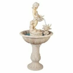 Budget 🥰 Design Toscano Abigail's Bountiful Apron Fountain - Multicolored 🎁 -Garden Decor Shop unnamed file 8605
