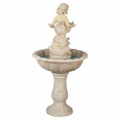 Budget 🥰 Design Toscano Abigail's Bountiful Apron Fountain - Multicolored 🎁 -Garden Decor Shop unnamed file 8606