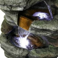 Buy π Watnature 15.3" 6-Tier Rock Water Fountain with LED Lights Gray β€οΈ 20 Buy π Watnature 15.3" 6-Tier Rock Water Fountain with LED Lights Gray β€οΈ -Garden Decor Shop unnamed file 8628