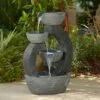 Best deal π John Timberland Japanese Style Outdoor Floor Water Fountain with Light LED 31 1/2" High Gray Faux Stone Cascading Patio Backyard π 2 Best deal π John Timberland Japanese Style Outdoor Floor Water Fountain with Light LED 31 1/2" High Gray Faux Stone Cascading Patio Backyard π -Garden Decor Shop unnamed file 8629