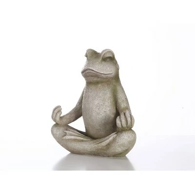 Best Pirce π HI-LINE GIFT LTD 12" Polyresin Frog Sitting in Lotus Position Outdor Zen Statue Light Green - Hi-Line Gift 𧨠4 Best Pirce π HI-LINE GIFT LTD 12" Polyresin Frog Sitting in Lotus Position Outdor Zen Statue Light Green - Hi-Line Gift 𧨠- Image 2