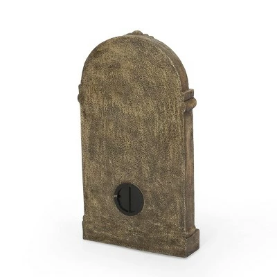 New π Frontage Outdoor 2-Tier Single Spout Fountain - Light Brown - Christopher Knight Home β 4 New π Frontage Outdoor 2-Tier Single Spout Fountain - Light Brown - Christopher Knight Home β - Image 2